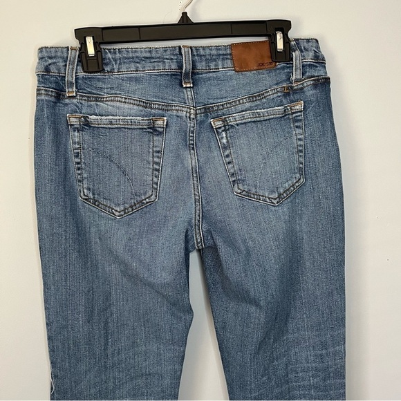 Joe’s Jeans The Billie Boyfriend Slim Cropped Distressed Denim Jeans Size 28 - Picture 15 of 15